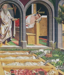 The Apparition of Gamaliel to the Priest, Lucien, from the Altarpiece of St. Stephen, c.1470